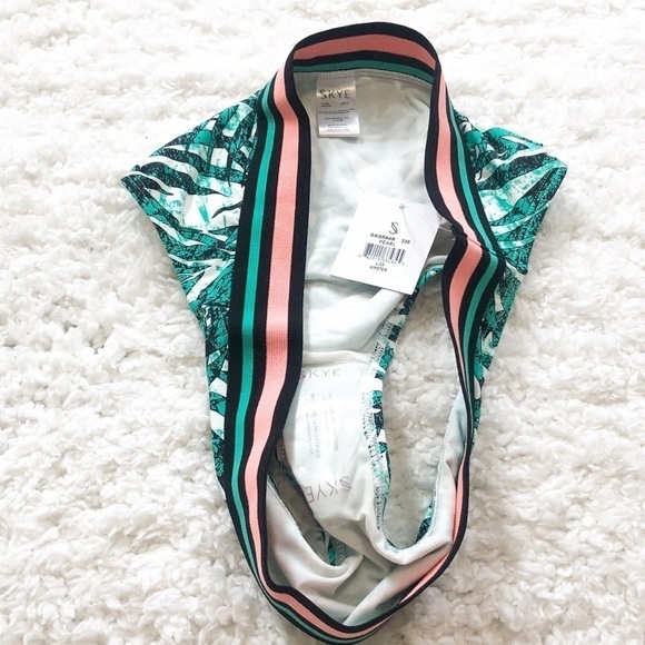 🆕 Skye Pearl Palm Hipster bikini bottoms large - Picture 3 of 7